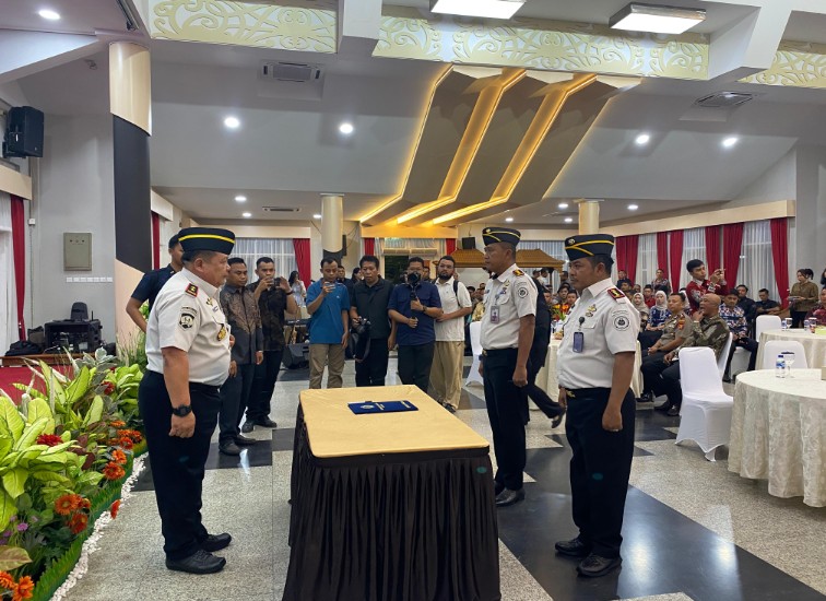 Malam Pisah Sambut dan Ramah Tamah dalam rangka Serah Terima Jabatan Kepala Lapas Kelas IIA Tenggarong.(Irvan/dutakaltimnews.com)