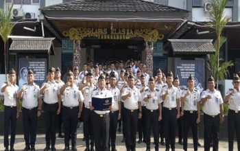 Deklarasi Ikrar Bebas Narkoba Dan Hp. (Dok. Humas Lapas Kelas II A Tenggarong)