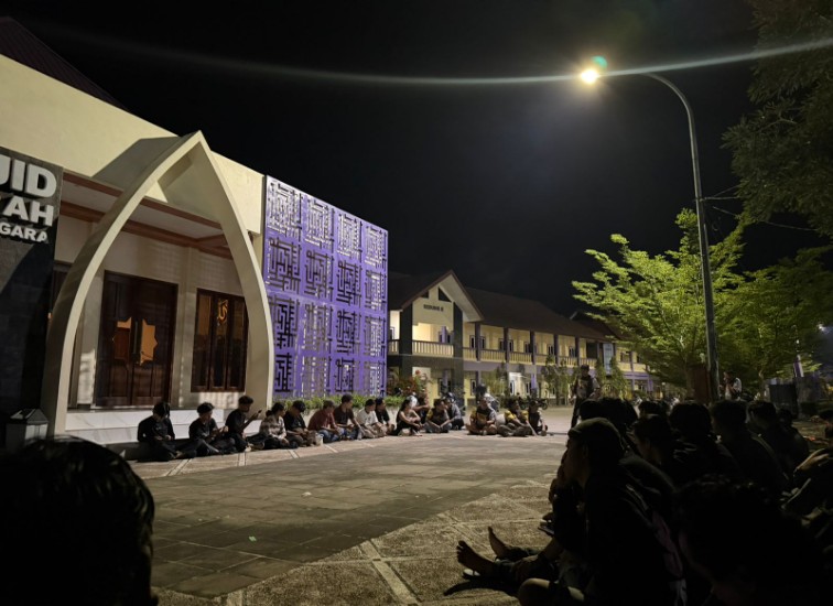 Suasana Konsolidasi Mahasiswa dan Ormas Kukar di Kampus Unikarta. (Dok. Bem Unikarta)