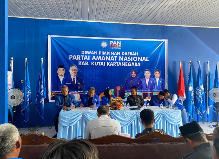 Bawaslu Kukar Konsolidasi Demokrasi Bersama DPD PAN Kukar.(Irvan/dutakaltimnews.com)