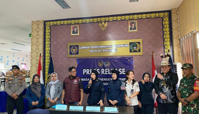 Lapas Perempuan Tenggarong Gelar Penggeledahan dan Tes Urine, 364 Warga Binaan dan 60 Petugas Dipastikan Bersih