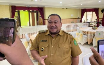 Kepala Desa Benua Puhun, Ardinansyah.(Irvan/dutakaltimnews.com)