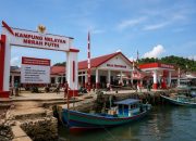 Ilustrasi Kampung Nelayan Merah Putih. (Istimewa)