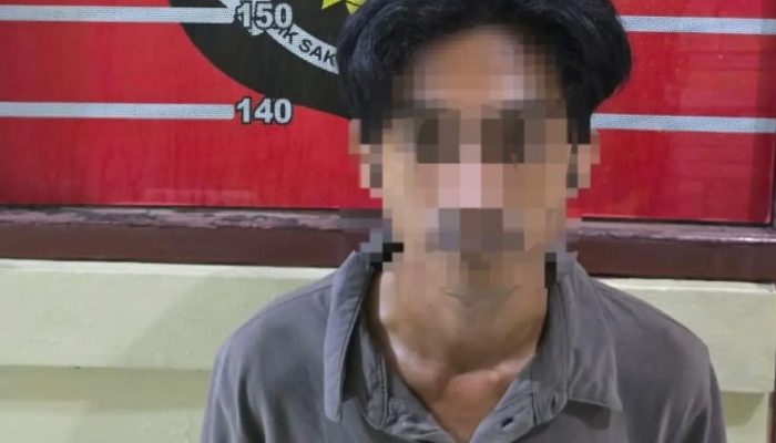 Polsek Loa Janan Ringkus Pelaku Penggelapan Mobil, Bawa Badik Saat Diamankan