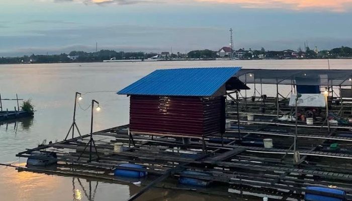 DKP Kukar Masih Kaji Legalitas Keramba di Sungai Mahakam