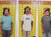 Tiga Pengguna Sabu di Samboja Ditangkap, Sempat Buang Paket Narkotika Saat Dikejar Polisi