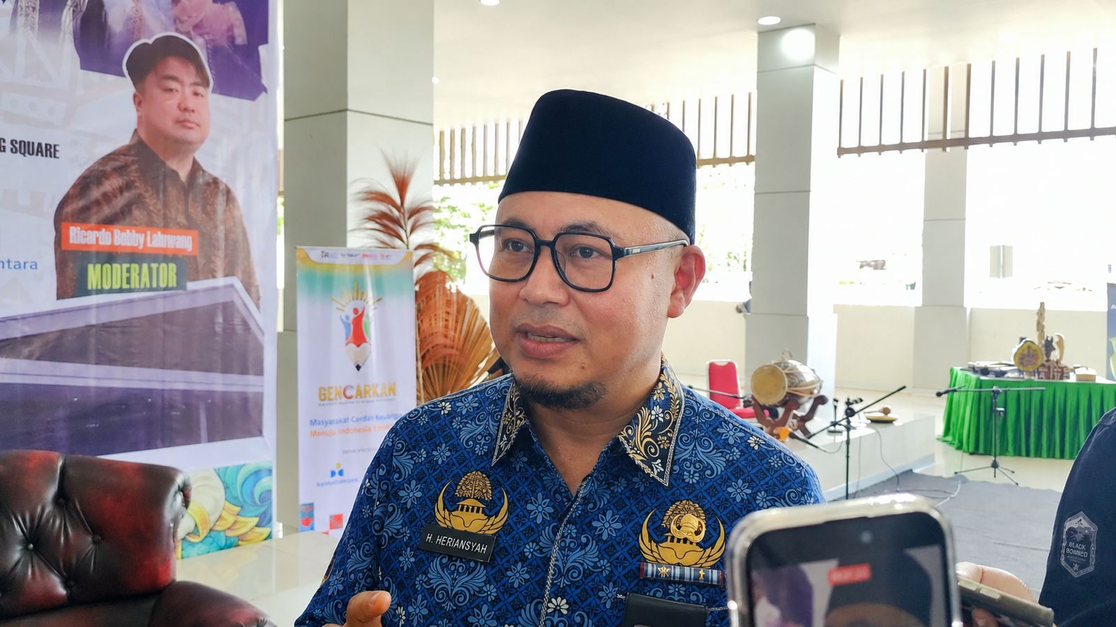 Kepala Disdikbud Kukar, Heriansyah. (Irvan/dutakaltimnews.com)