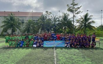 Turnamen Mini Soccer Yang di Gelar Oleh RHQ Football Academy. (Irvan/dutakaltimnews.com)