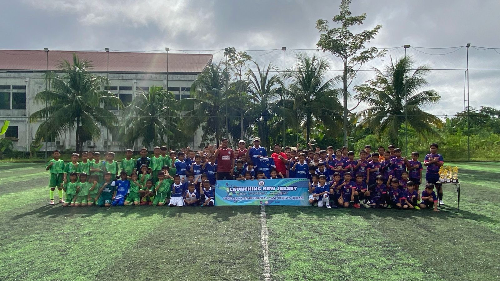 Turnamen Mini Soccer Yang di Gelar Oleh RHQ Football Academy. (Irvan/dutakaltimnews.com)