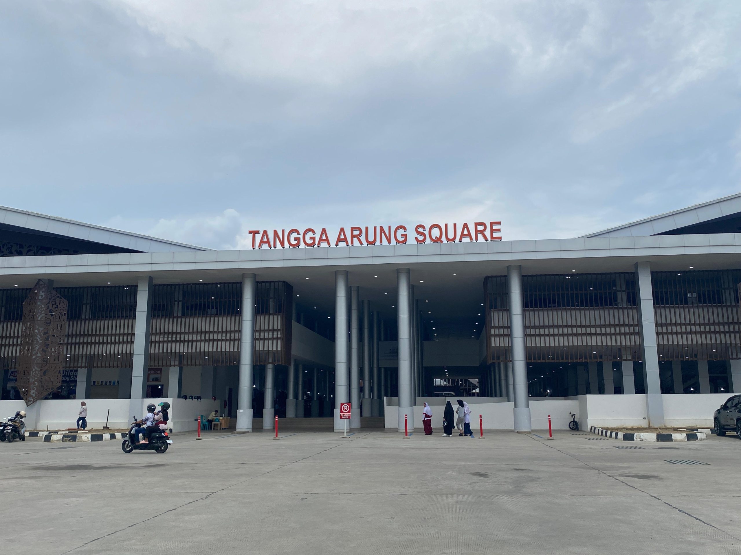 Pasar Tangga Arung Square. (Irvan/dutakaltimnews.com)