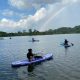 Tak Hanya Kolam Renang, Taman Seri Loa Tuwi Tawarkan Sensasi Paddle Board di Danau