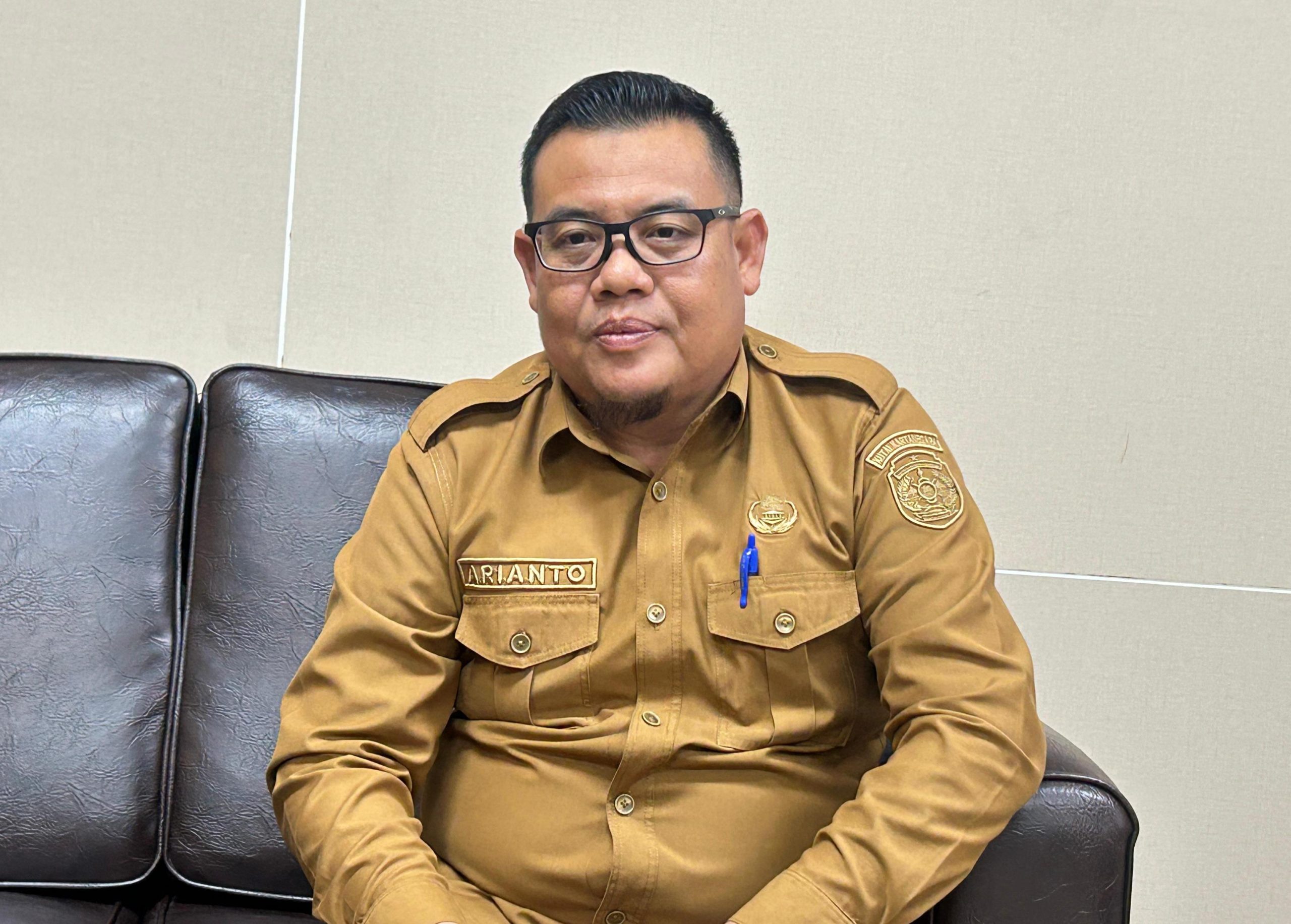 Plt Kepala BKPSDM Kukar, Arianto. (Irvan/dutakaltimnews.com)