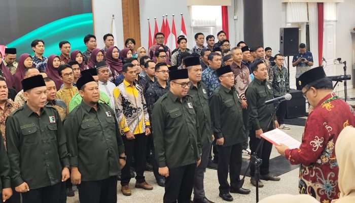 Dilantik Sebagai Koordinator Presidium, Aulia Nahkodai KAHMI Kukar Periode 2026-2031