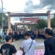 BEM Unikarta Yang Tergabung Dalam Aliansi Rakyat Kukar Melakukan Aksi Demonstrasi di Depan Kantor DPRD Kukar.(Irvan/dutakaltimnews.com)