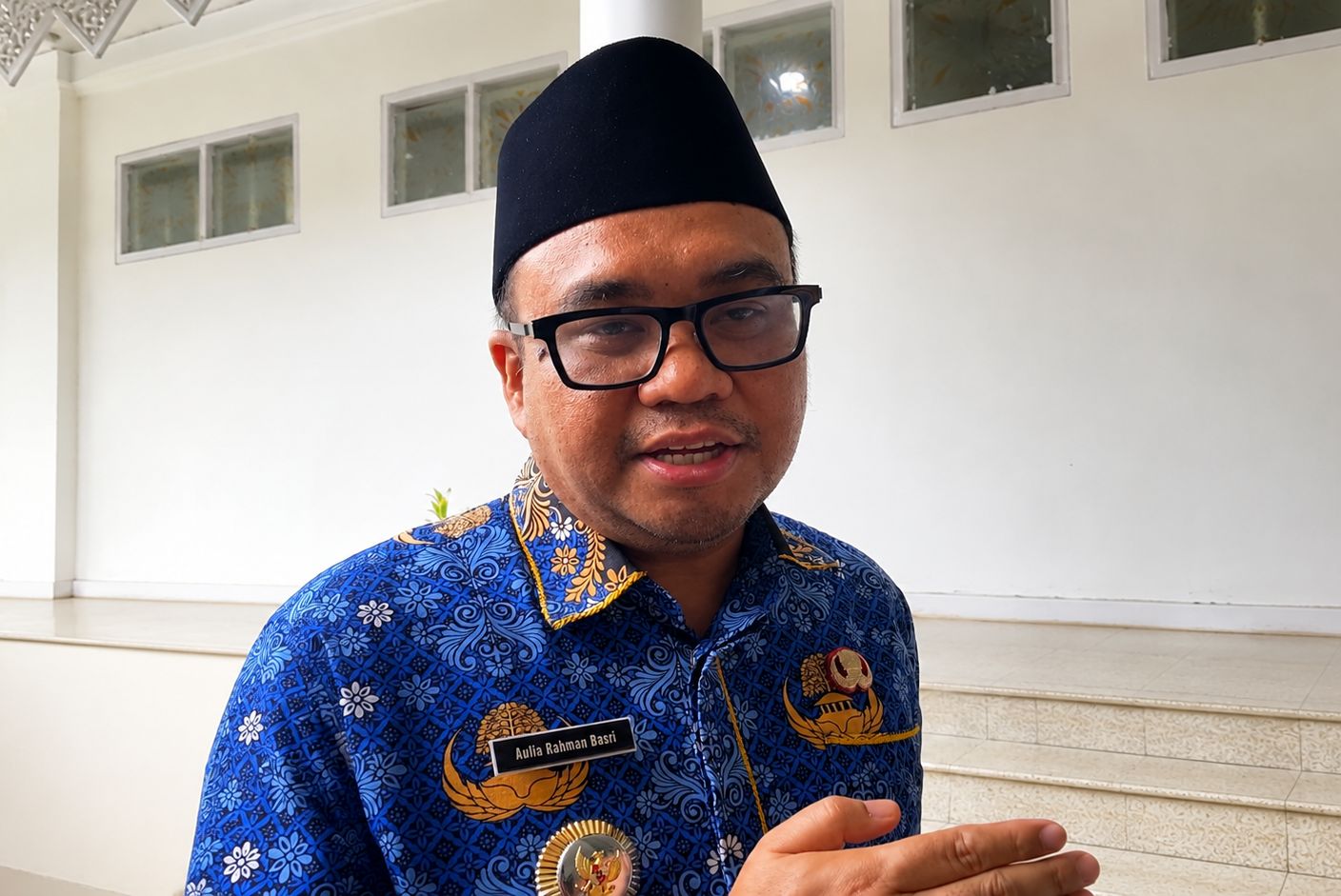 Bupati Kukar, Aulia Rahman Basri. (Irvan/dutakaltimnews.com)