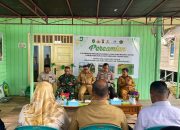 Peresmian dan Peninjauan Rumah Layak Huni Kolaborasi Polres Kutai Kartanegara bersama BAZNAS Kukar kepada Penerima Manfaat Ibu Yayuk ( Warga Ekonomi Rentan ) dalam Rangka Hari Bhayangkara ke-80 bertempat di Gang Bubuhan Blok C Kel. Loa Ipuh, Gunung Belah, Tenggarong. (Irvan/dutakaltimnews.com)