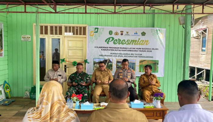 Sambut Hari Bhayangkara ke-80, Polres Kukar dan Pemkab Kukar Resmikan 9 Rumah Layak Huni