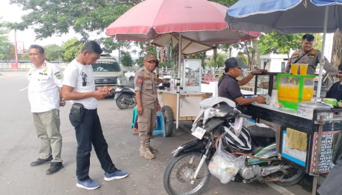 Meski Berulang Kali Ditindak, Pedagang Pelanggar di Kukar Tetap Kembali Berjualan