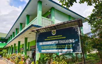 Gedung SMA Muhamadiyah Tenggarong, Jumat (3/7/2026), (Foto : Andri/dutakaltimnews.com)