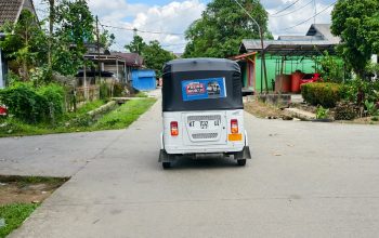 Bajaj di Tenggarong (Dok. Andri/dutakaltimnews.com)