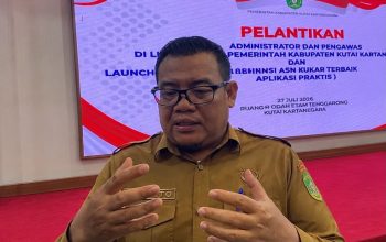 Plt Kepala BKPSDM Kukar, Arianto. (Irvan/dutakaltimnews.com)