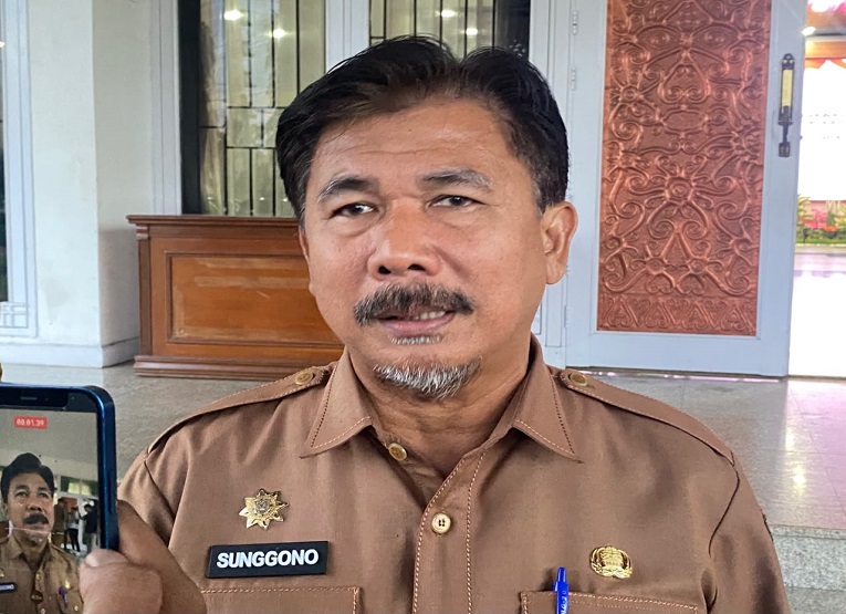 Plt Kepala Inspektorat Kabupaten Kutai Kartanegara (Kukar), Sunggono. (Irvan/dutakaltimnews.com)