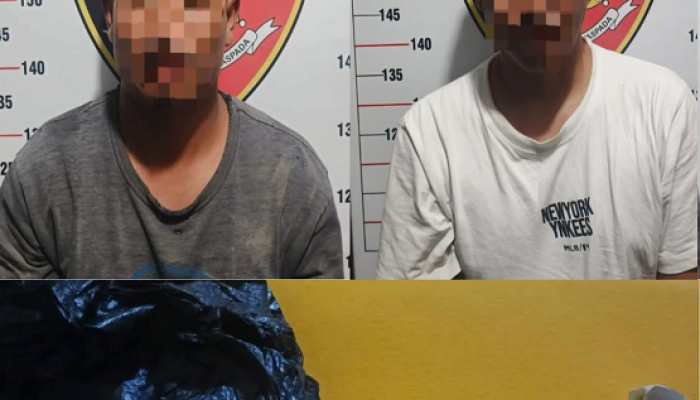 Dua Pria Diamankan, Polsek Kenohan Sita Sabu 1,70 Gram