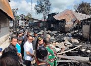 Tinjau Lokasi Kebakaran, Bupati Kukar Janjikan Percepatan Pemulihan Korban