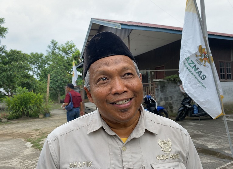 Ketua BAZNAS Kukar, M. Shafik Avicenna. (Irvan/dutakaltimnews.com)