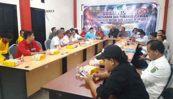 Cegah Karhutla, Polsek Muara Kaman Edukasi Warga dan Ingatkan Ancaman Pidana