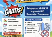 Pelayanan Pemasangan KB dan IUD di Puskesmas Mangkurawang, Tenggarong Sabtu (4/7/2026) (Foto : Andri/dutakaltimnews.com)