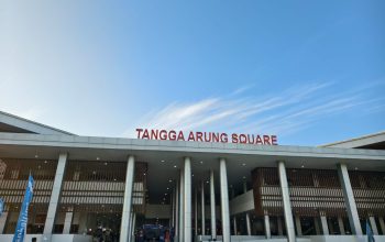 Pasar Tangga Arung Square, Senin (6/7/2026), (Foto : Andri/dutakaltimnews.com)