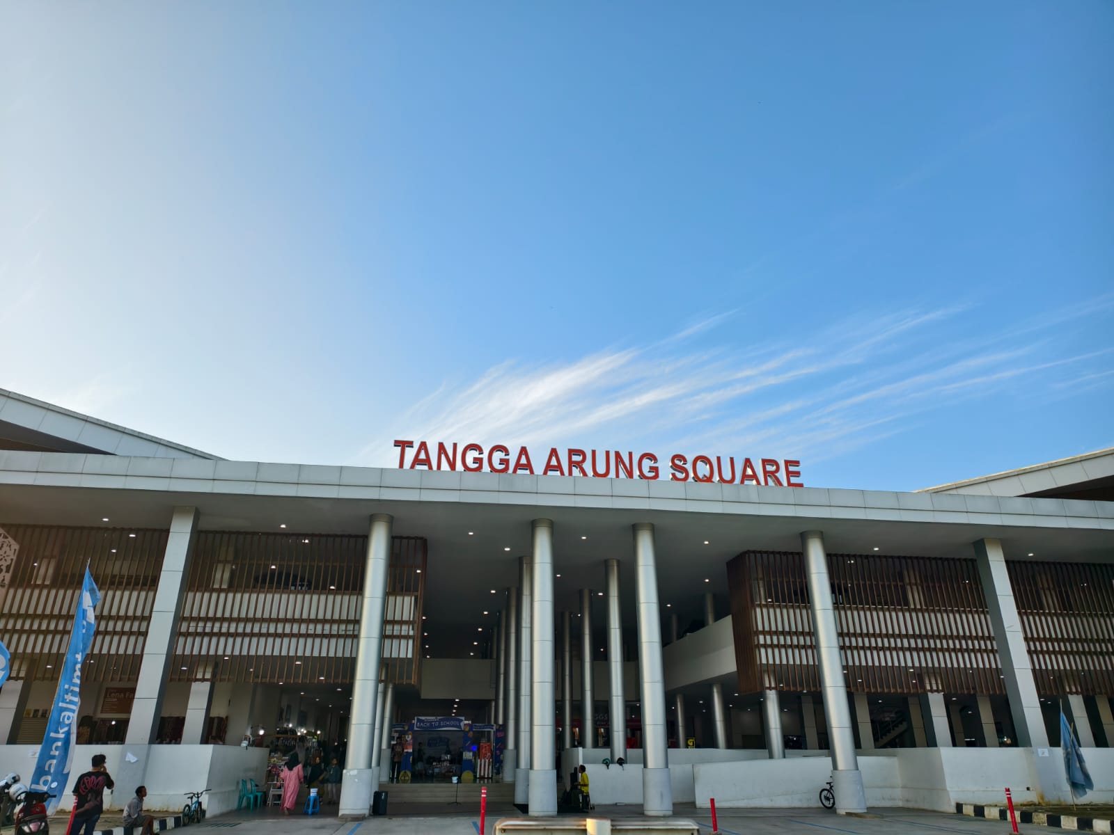 Pasar Tangga Arung Square, Senin (6/7/2026), (Foto : Andri/dutakaltimnews.com)
