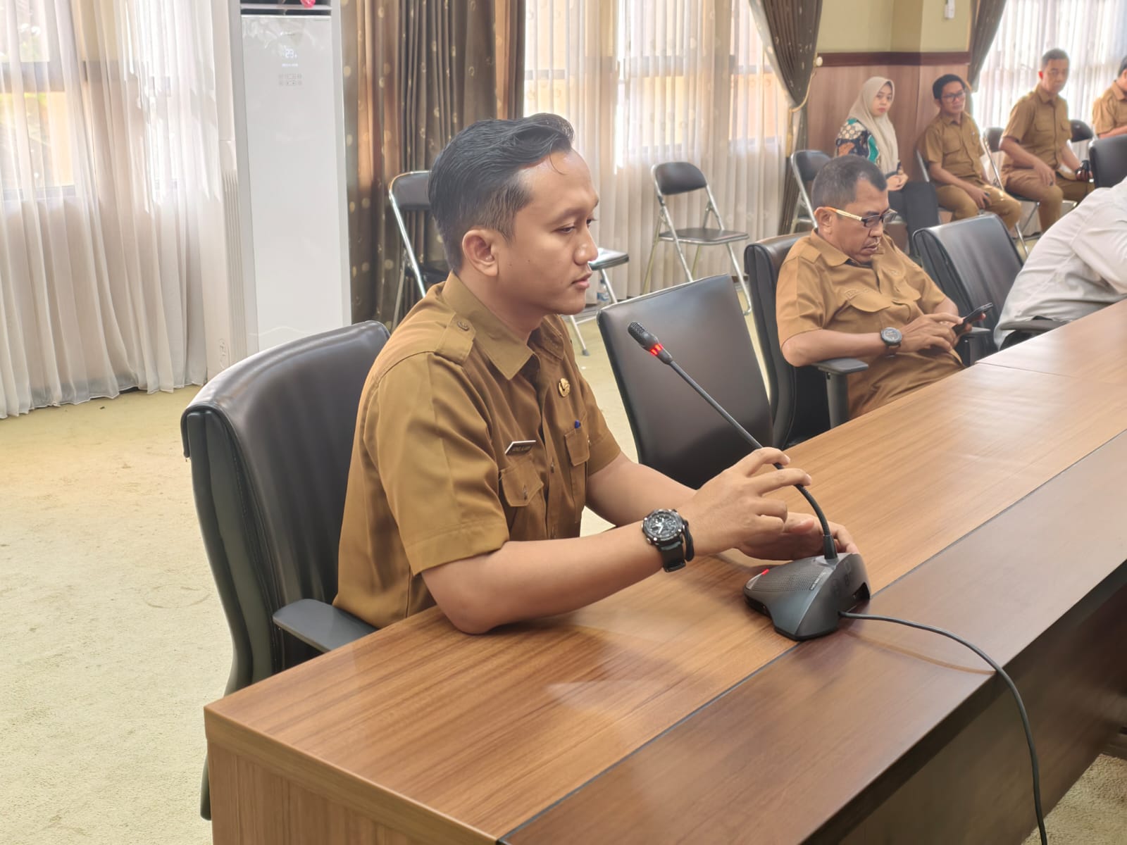 Kabag Kesra Kukar Fathul Alamin Senin (6/7/2026), (Foto : Andri/dutakaltimnews.com)