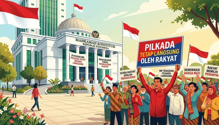 MK Tegaskan Pilkada Tetap Dipilih Langsung, Wacana Lewat DPRD Dipastikan Gugur