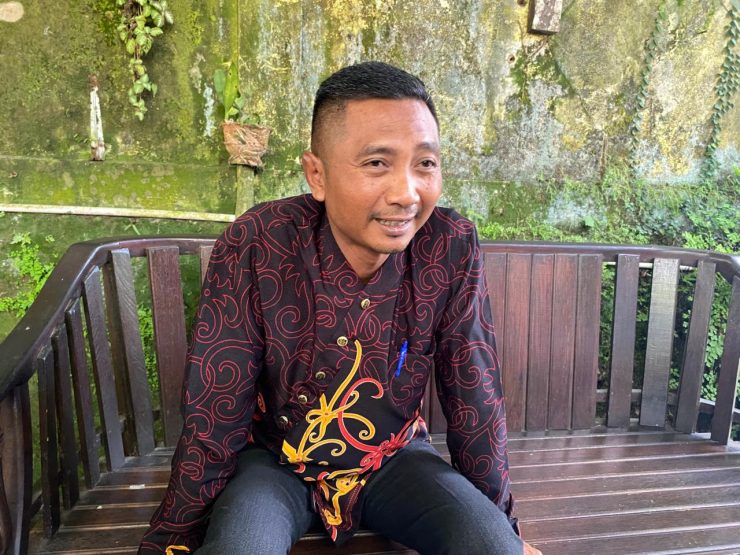 Kepala Bidang Pengelolaan Sampah dan Limbah DLHK Kukar, Tri Joko Kuncoro. (Irvan/dutakaltimnews.com)