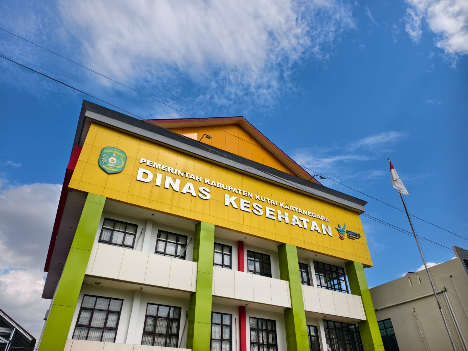 Kantor Dinas Kesehatan Kukar, Kamis (9/7/2026), (Foto : Andri/dutakaltimnews.com)