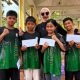 Viral di Media Sosial, Empat Atlet Cilik Muaythai Kukar Dapat Dukungan dari Rita Widyasari