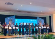 Pembukaan Bursa Kerja Tahun 2026 (JOB FAIR) di Gedung PKM Tenggarong Seberang, Selasa (14/7/2026), (Foto : Andri/dutakaltimnews.com)