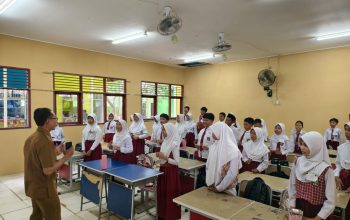 Hari Pertama MPLS di SMP Negeri 2 Tenggarong (Dok. Andri/dutakaltimnews.com)