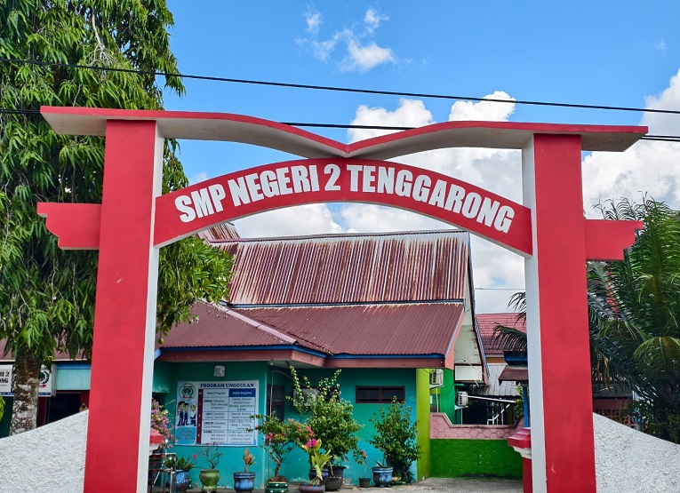 SMP Negeri 2 Tenggarong (Dok. Andri/dutakaltimnews.com)