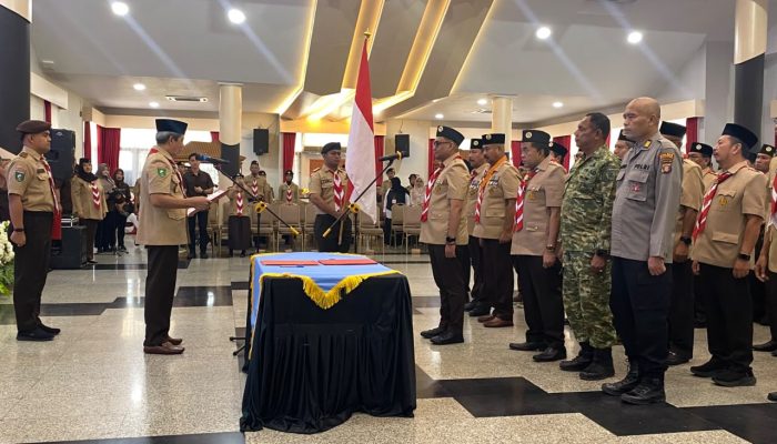 Aji Ali Husni Resmi Menahkodai Kwarcab Pramuka Kukar Periode 2025–2030, Fokus Cetak SDM Berkarakter