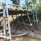Kondisi Jembatan Kayu di Desa Rebaq Rinding, Kecamatan Muara Muntai (Dok. Pemdes Rebaq Rinding)