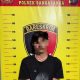 Pelaku Saat di Amankan Petugas Kepolisian. (Dok. Polsek Sangasanga)