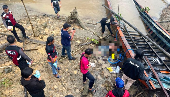 Geger! Pria Ditemukan Meninggal di Pinggir Sungai Mangkurawang, Polisi Selidiki Kronologi Kejadian
