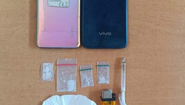 Diduga Edarkan Sabu, Pria di Muara Leka Diciduk Polsek Muara Muntai 2 barang bukti polsek muara muntai