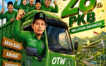 Flayer Harlah ke-28 PKB (Dok. DPC PKB Kukar)