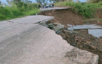 Kondisi Jalan Penghubung Antar Kecamatan Muara Muntai Dengan Muara Wis (Dok. Istimewa)