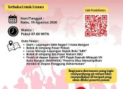 HUT ke-81 RI di Kota Bangun Tetap Meriah di Tengah Rasionalisasi Anggaran