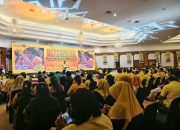 Musda Ke-XI DPD Partai Golkar Kukar, bertempat di hotel grand elty singgasana Tenggarong, Senin (31/8/2026), (Foto : Andri/dutakaltimnews.com)